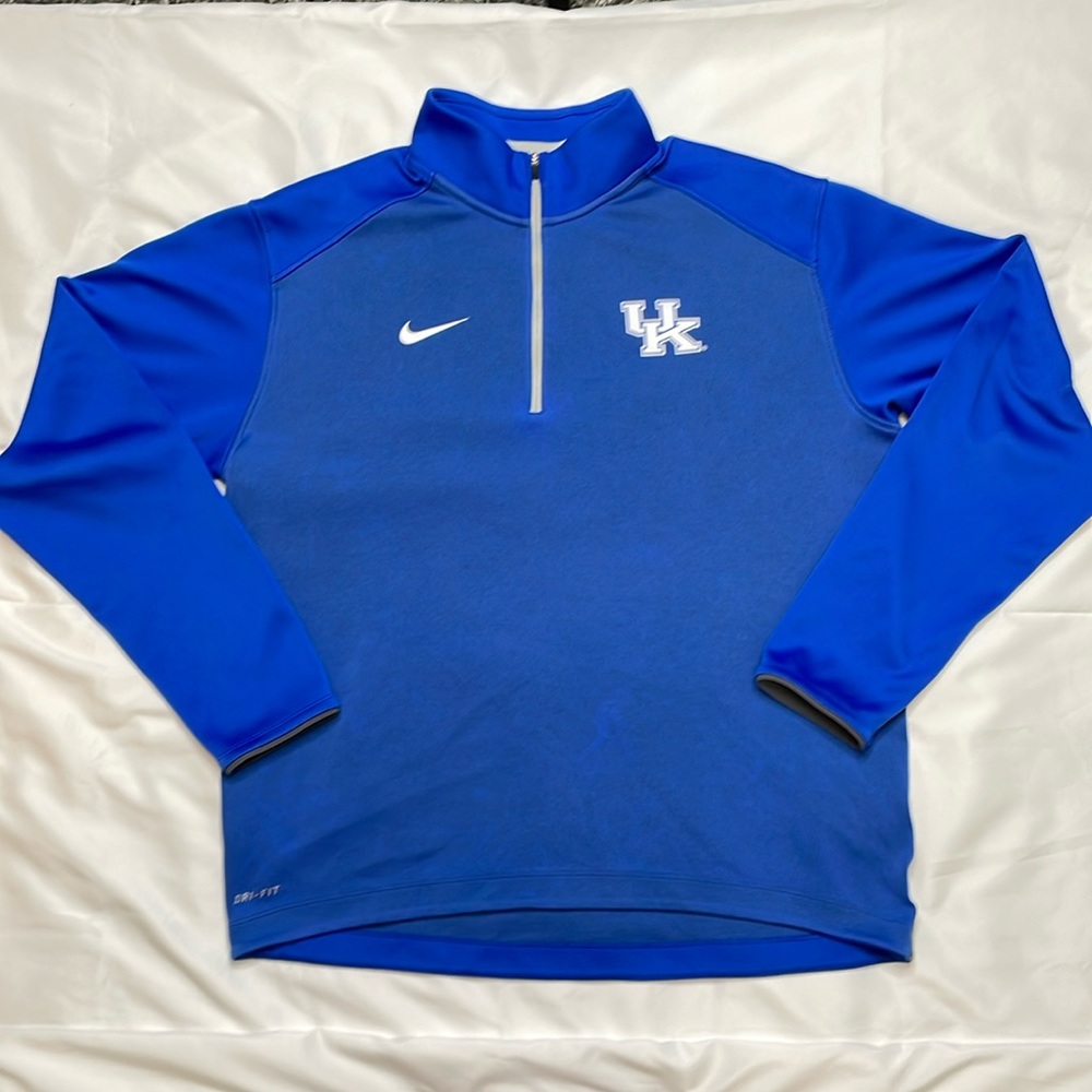 University of Kentucky Nike Dri-Fit Quarter Zip Large